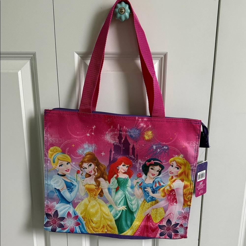 Disney Princess Pink and Purple Tote Bag